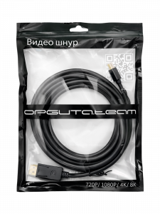 Орбита OT-AVW63 кабель штекер miniDISPLAY PORT - штекер DISPLAY PORT 3м (v1.3)